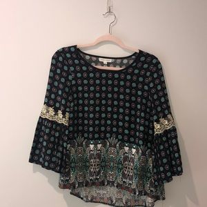 Patterned blouse